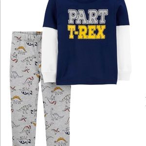 Part T Rex baby boy outfit bundle